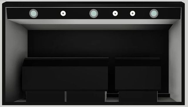 Vent-A-Hood® 48" Black Carbide Wall Mounted Range Hood-3