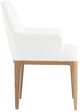 Vanguard® Furniture Stocked Form Teeters Snow Dining Chair-1
