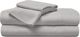 BEDGEAR® Hyper-Linen™ Performance® Rayon Light Gray Split King Sheet Set-0
