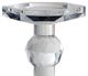 A & B Home Sylvie Clear Tall Pillar Candle Holder-1