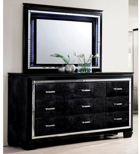 Homelegance® Allura Black Dresser-2