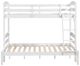 Homelegance® Lani Wire Brushed White Twin over Full Youth Bunk Bed-4