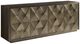 Universal Explore Home™ Modern Antique Champagne Origami Credenza-0