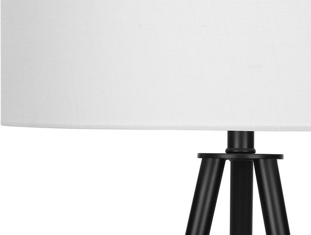 Monarch Specialties Inc. 63"H Black Metal Floor Lamp-3