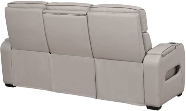 Signature Design by Ashley® Boyington Gray Power Reclining Sofa with Adjustable Headrest-4