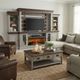 Sunny Designs™ Alpine Gray/Tobacco Leaf Entertainment Wall-1