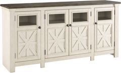 Signature Design by Ashley® Bolanburg Two-tone 74" TV Stand
