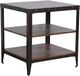 Sunny Designs™ San Diego Antique Brown End Table with Dark Gray Base-0