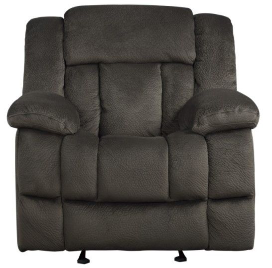 Homelegance® Laurelton Chocolate Manual Glider Recliner-2