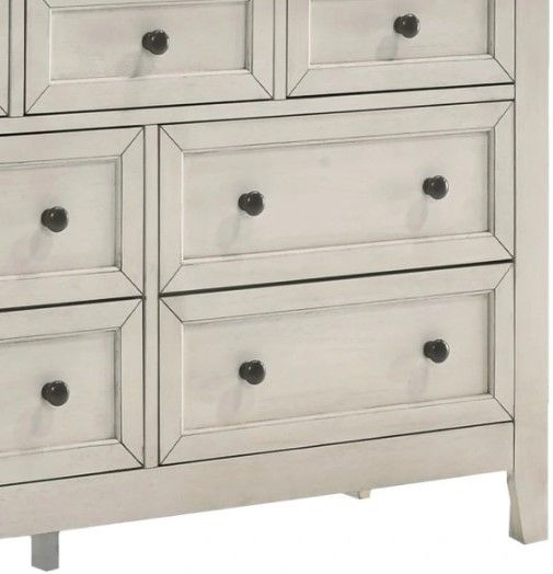 Intercon San Mateo Rustic White Youth Dresser-2