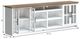 Legends Home Hampton Barnwood/Jasmin White 96" TV Console-2