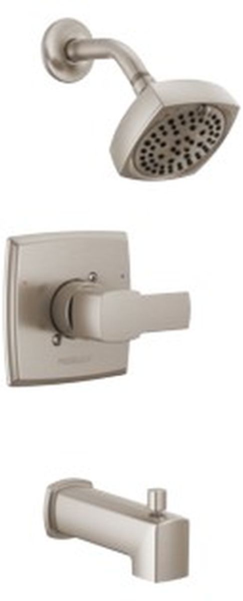 Peerless Ezra® Brushed Nickel Tub and Shower Trim Kit -0