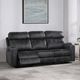 ACME Furniture Hirah Dark Gray Manual Reclining Sofa-2