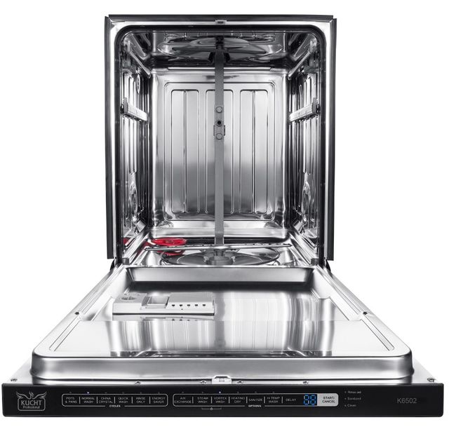 Kucht Professional 24" Stainless Steel Top Control Built In Dishwasher-1