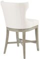 Olliix by Madison Park Cream Carson Counter Stool with Swivel Seat-1