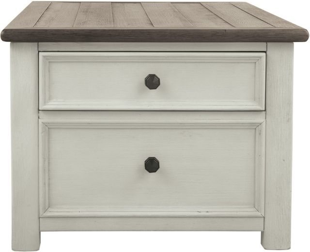 Signature Design by Ashley® Bolanburg Two-tone Lift Top Coffee Table-4