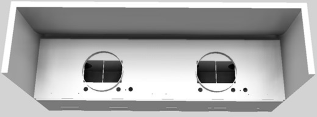 Vent-A-Hood® 48" White Wall Mounted Range Hood-2