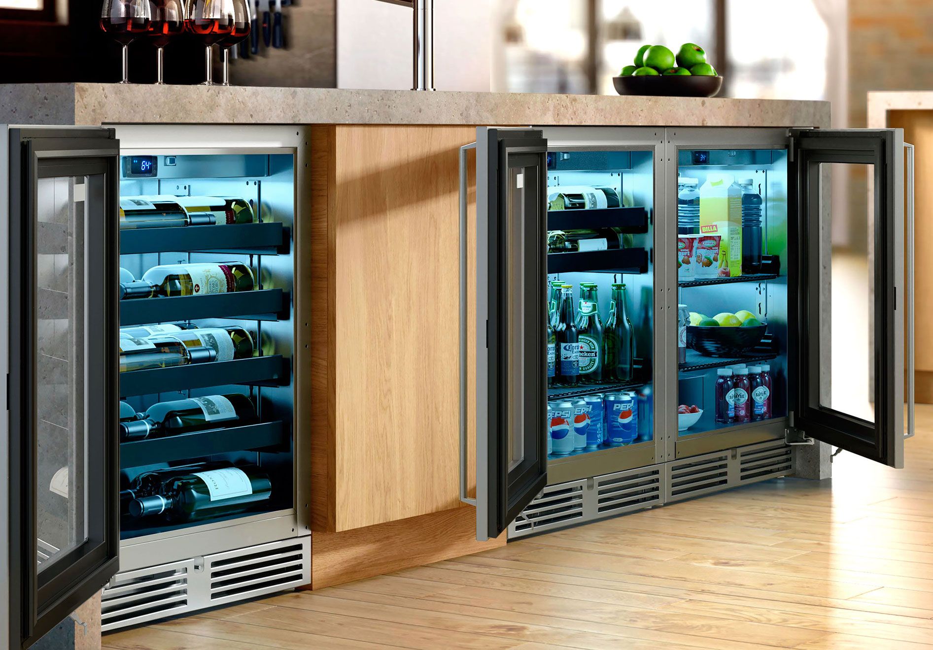 Perlick Signature Series Sottile Refrigerator - Thumbnail 2