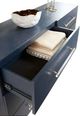 Modus Furniture Argento Burnished Brass/Navy Blue Dresser-3