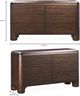 Moe's Home Collection Rowan Dark Brown Dresser-4