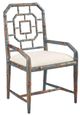Furniture Classics Lahara Mid-Tone Blue Dining Arm Chair-0