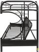ACME Furniture Eclipse Black Youth Twin Over Full Futon Bunk Bed-4