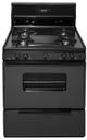 Premier 30" Black Freestanding Gas Range-0