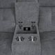 Parker House® Richland Bristol Gray Power Reclining Console Loveseat-3