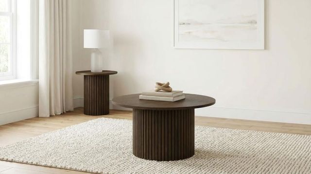 Coaster® Hamlyn Walnut End Table-4