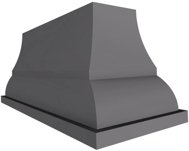 Vent-A-Hood® Designer Series 66" Gunsmoke Island Range Hood-1