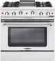 Capital Cooking™ Culinarian 36" Stainless Steel Pro Style Gas Range-0