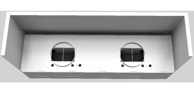 Vent-A-Hood® 48" White Wall Mounted Range Hood-2