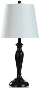 Stylecraft 3-Piece Oiled Bronze/White Lamp Set-2