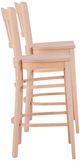 Linon Minetta 2-Piece Unfinished Bar Stool-4