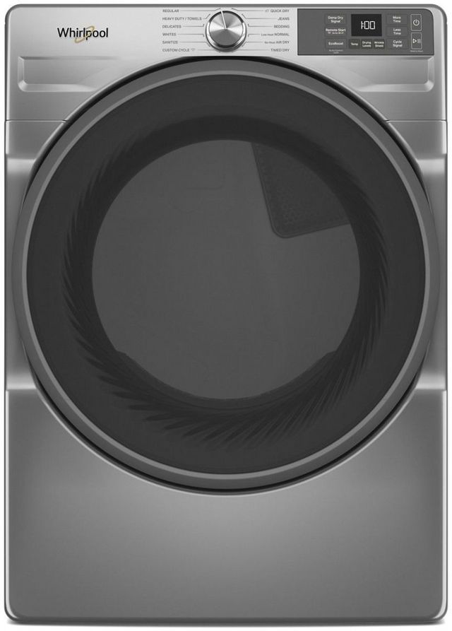 Whirlpool® 7.4 Cu. Ft. Core Silver Front Load Gas Dryer