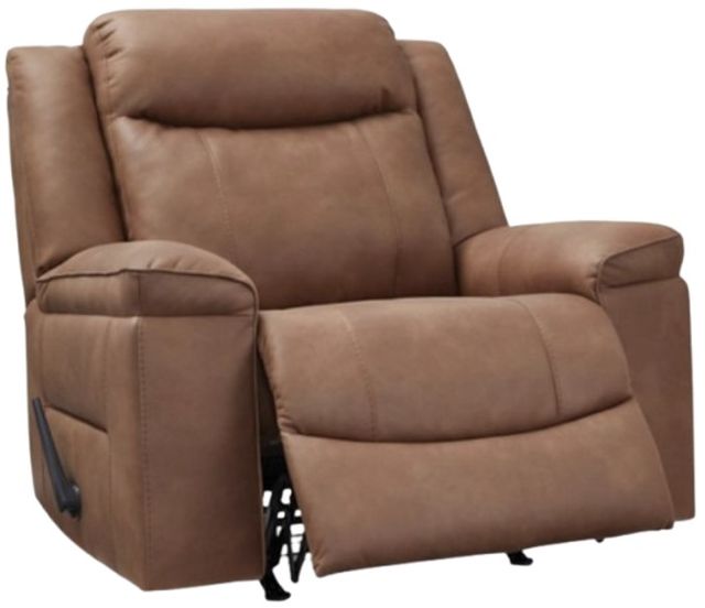Signature Design by Ashley® Streamlight Caramel Manual Rocker Recliner-2