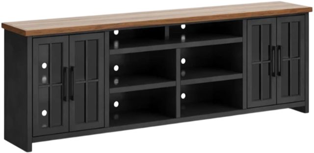 Legends Home Essex Seal Skin/Whiskey 96" TV Console-0