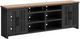 Legends Home Essex Black/Whiskey 96" TV Stand-0