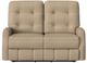 Flexsteel® Customizable Devon Power Reclining Loveseat with Power Headrests-3