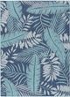 Nourison Home™ Garden Oasis Navy 5'x7' Style 1 Area Rug-0