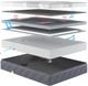Customatic Sleep Technologies DreamTemp 13” Memory Foam Firm Smooth Top King Mattress -2