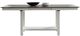Liberty Furniture Brook Bay Carbon Gray Dining Table with Textured White Base-1