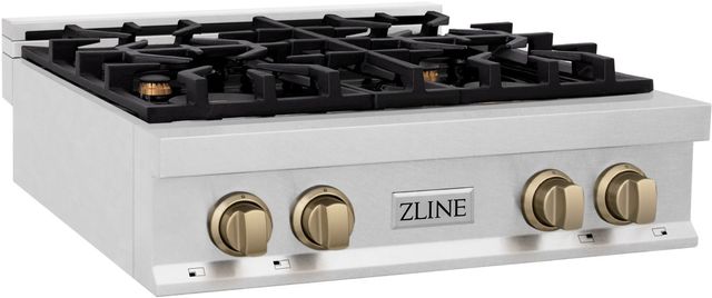 ZLINE Autograph Edition 30" Satin Stainless Steel Gas Rangetop-2