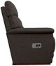 La-Z-Boy® Fulton Chocolate Power Rocking Recliner with Headrest-3