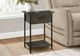 Monarch Specialties Inc. Dark Bronze Accent Table-1