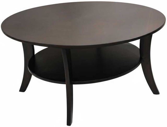 Marshfield Furniture Finn Black Round Coffee Table-0