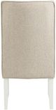Elements International Stone White Arm Chair-3