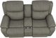 La-Z-Boy® Dorian Metal Power Reclining Loveseat with Console and Headrest-4