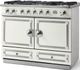 La Cornue CornuFé 110 43" Pure White Pro Style Dual Fuel Range-1