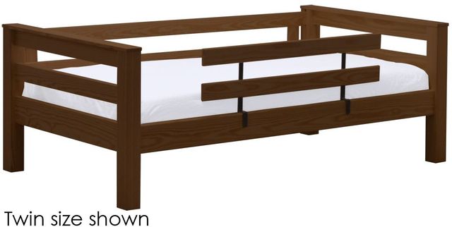 Crate Designs™ Furniture TimberFrame Brindle Twin Upper Bunk Bed-0